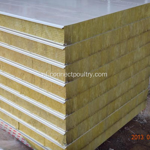 Rock Wool Insulation Sandwichpaneel